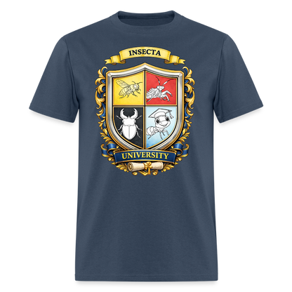Insecta University Men's T-Shirt | GILDAN 5000 -  blue dusk