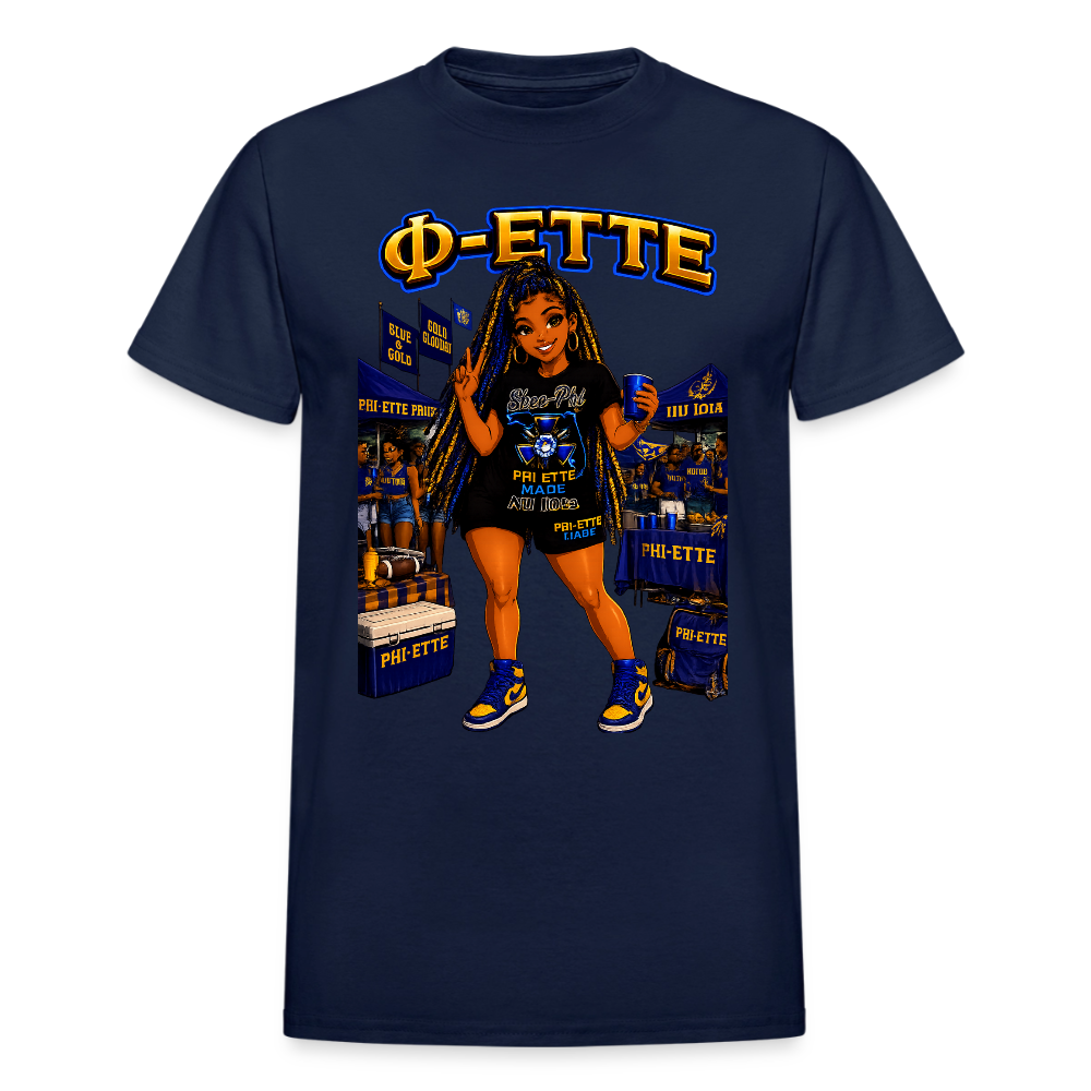 Phi ETTE 2 Ultra Cotton Adult T-Shirt - navy