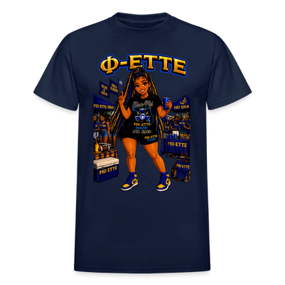 Phi ETTE 2 Ultra Cotton Adult T-Shirt - navy