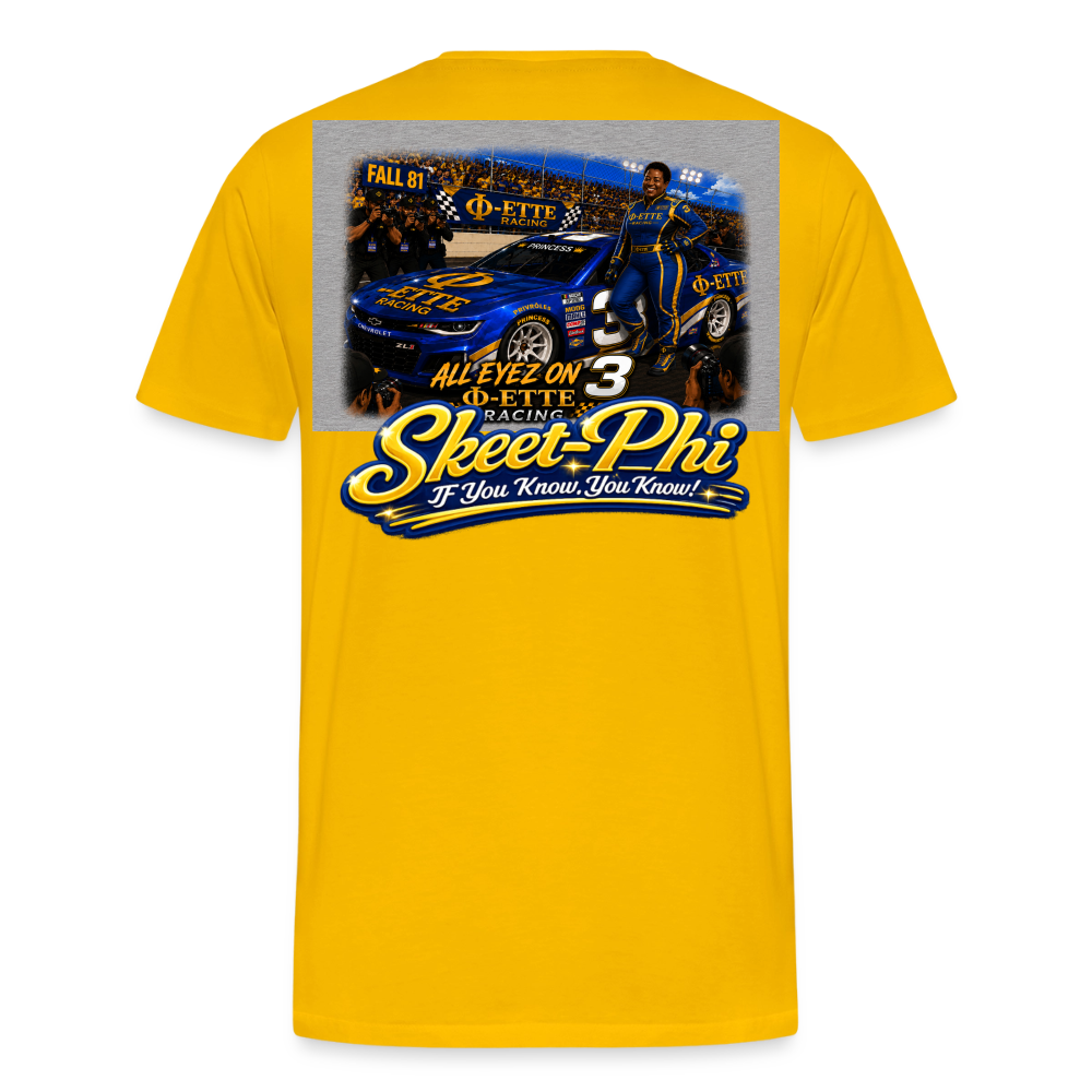 Princess Men's Premium T-Shirt - sun yellow