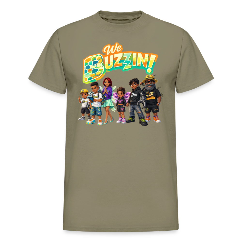 We Buzzin Gildan Ultra Cotton Adult T-Shirt - prairie dust
