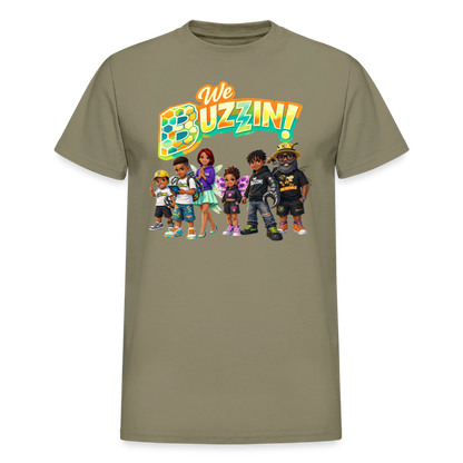 We Buzzin Gildan Ultra Cotton Adult T-Shirt - prairie dust
