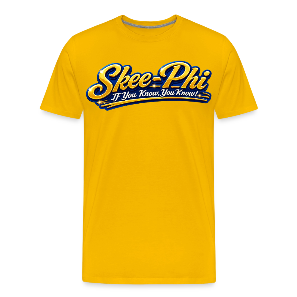 Skee Phi 2 Premium T-Shirt - sun yellow