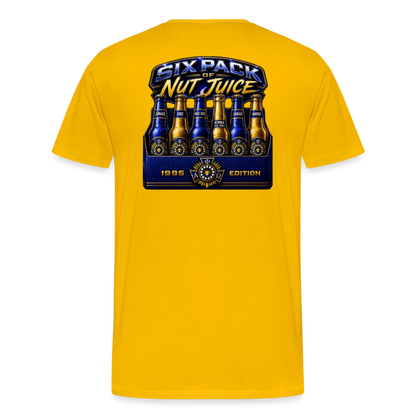 NU IOta /Sixpack Men's Premium T-Shirt - sun yellow