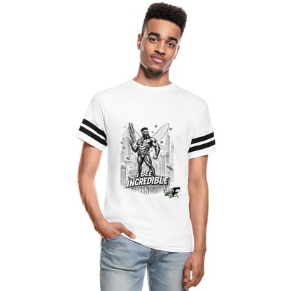 Vintage Sport T-Shirt - white/black