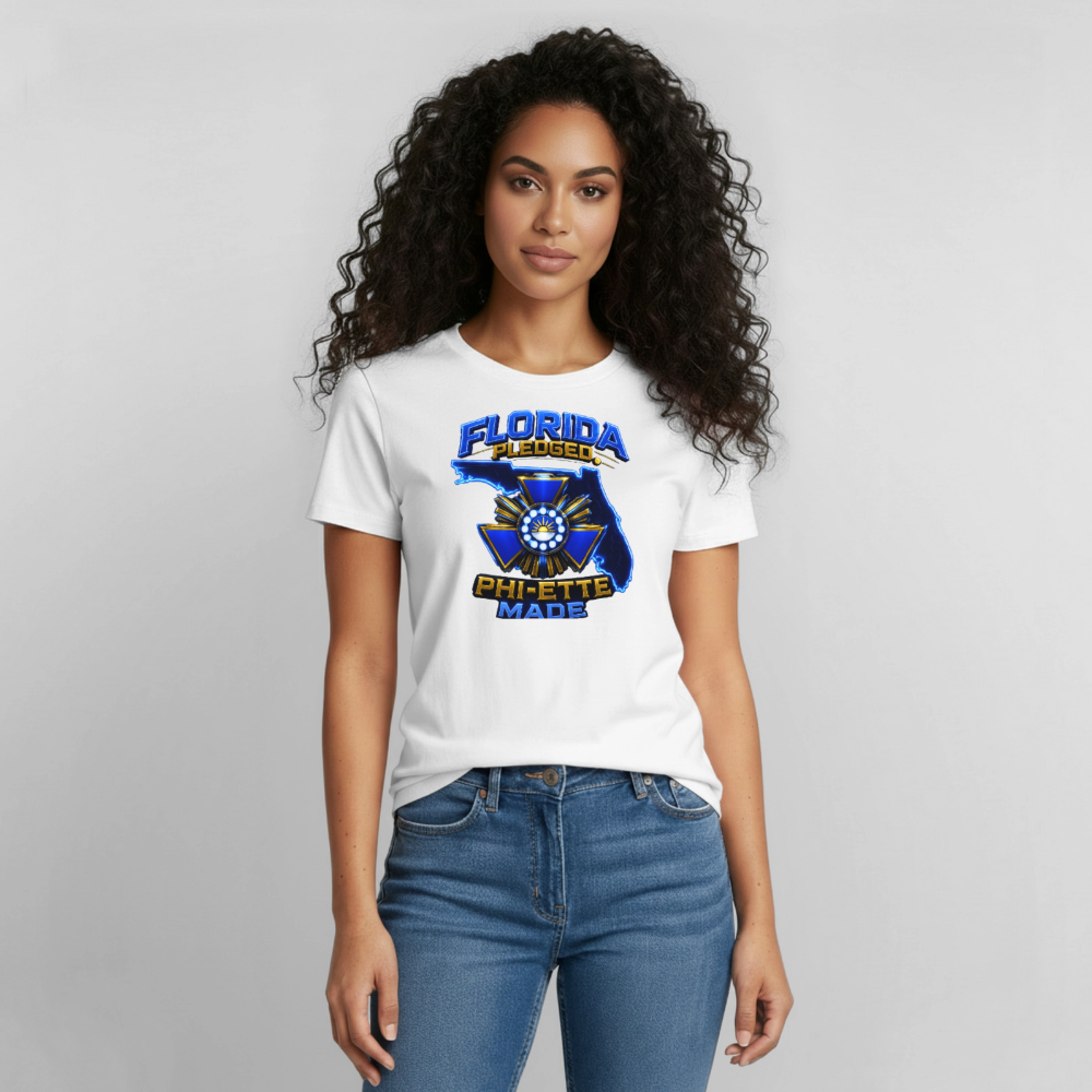 Nu IOTA Phi-ette Gildan Ultra Cotton Adult T-Shirt - white