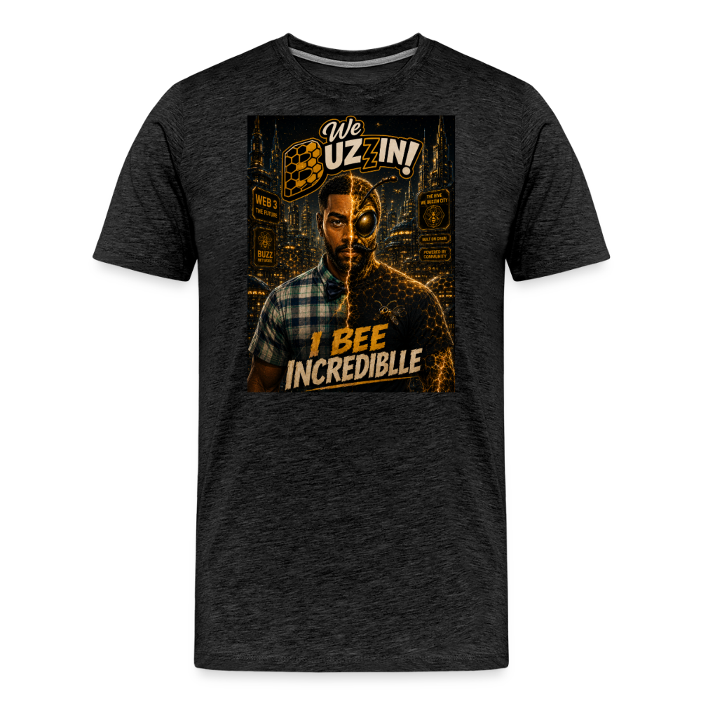 We Buzzin Men's Premium T-Shirt - charcoal grey