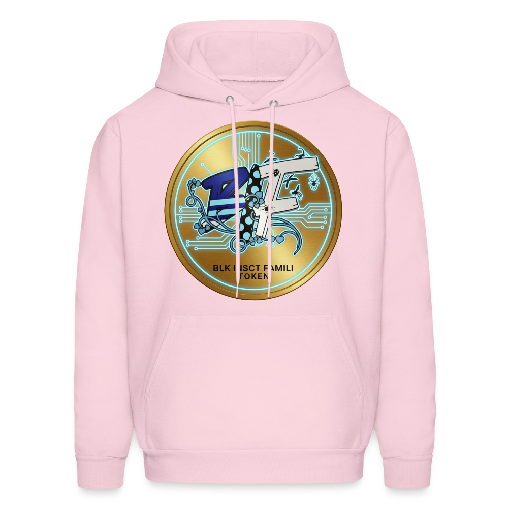 BLK Insct FAMILI Token Men's Hoodie - pale pink
