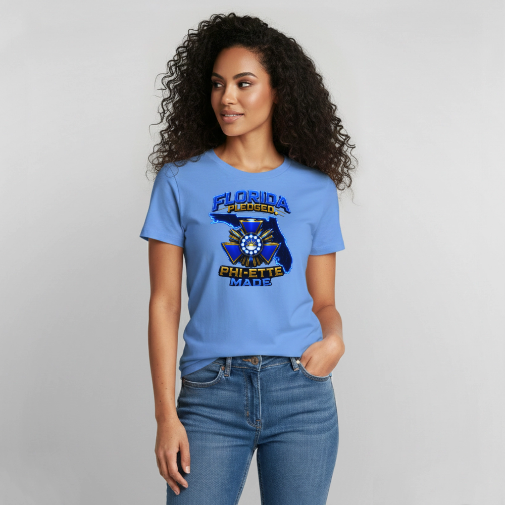 Nu IOTA Phi-ette Gildan Ultra Cotton Adult T-Shirt - carolina blue