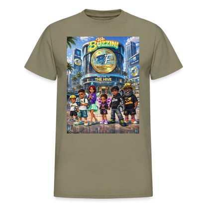 We Buzzin Ultra Cotton Adult T-Shirt - prairie dust