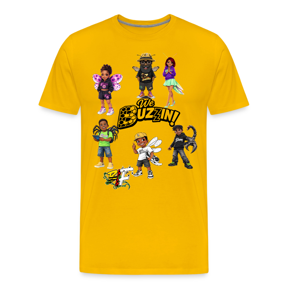 We Buzzin Men's Premium T-Shirt - sun yellow
