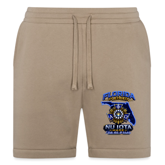 I Gotta Holla at Woe Woe Bella + Canvas Unisex Short - tan