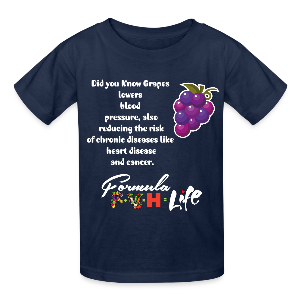 Formula  Youth Tagless T-Shirt - navy