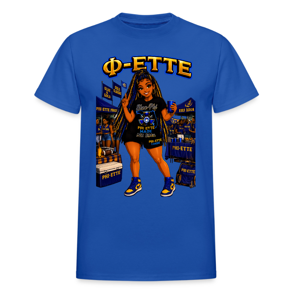 Phi ETTE 2 Ultra Cotton Adult T-Shirt - royal blue