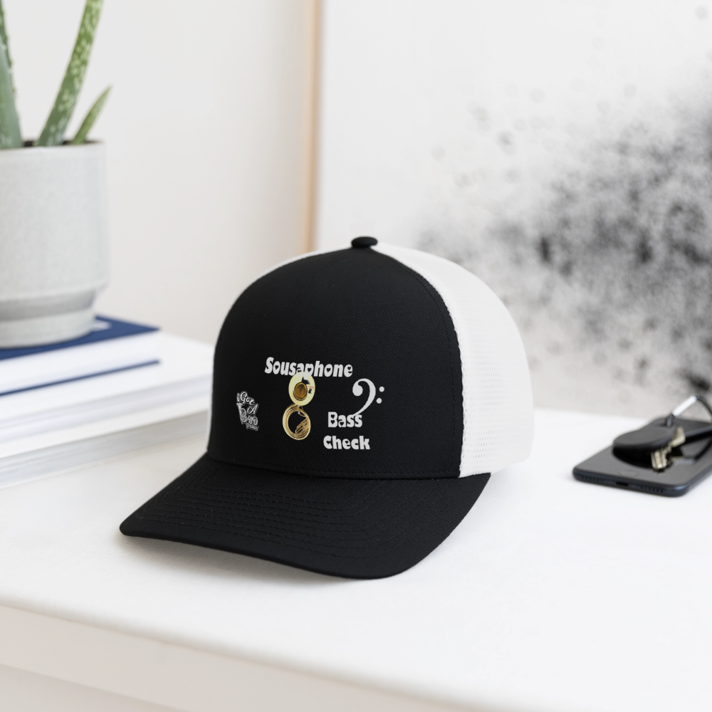 iGot Band Praktice Flexfit Fitted Baseball Cap - black/white