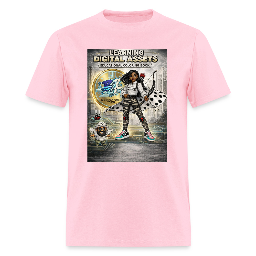 Learning Digital Assets  T-Shirt | GILDAN 5000 - pink
