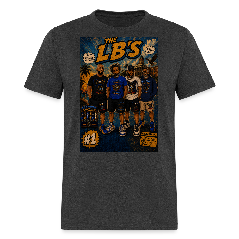 The LB'S Men's T-Shirt | GILDAN 5000 - heather black