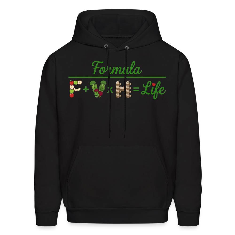 Formula logo 2 Men's Hoodie - black