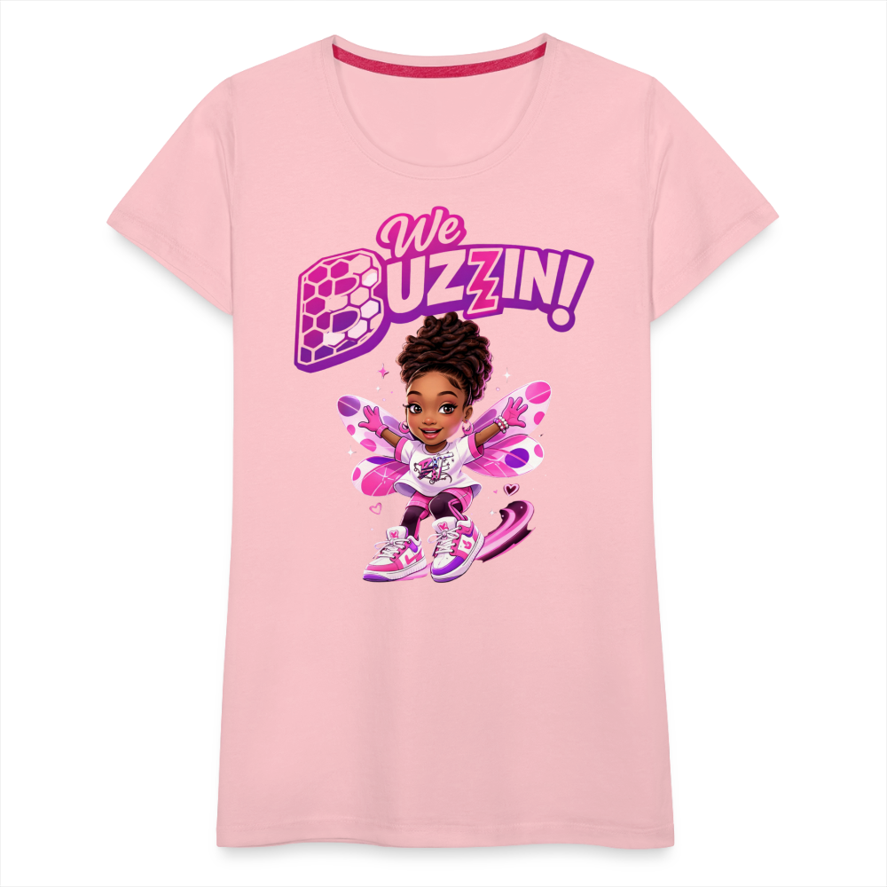 We Buzzin Women’s Premium T-Shirt - pink