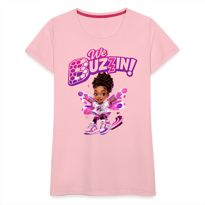 We Buzzin Women’s Premium T-Shirt - pink