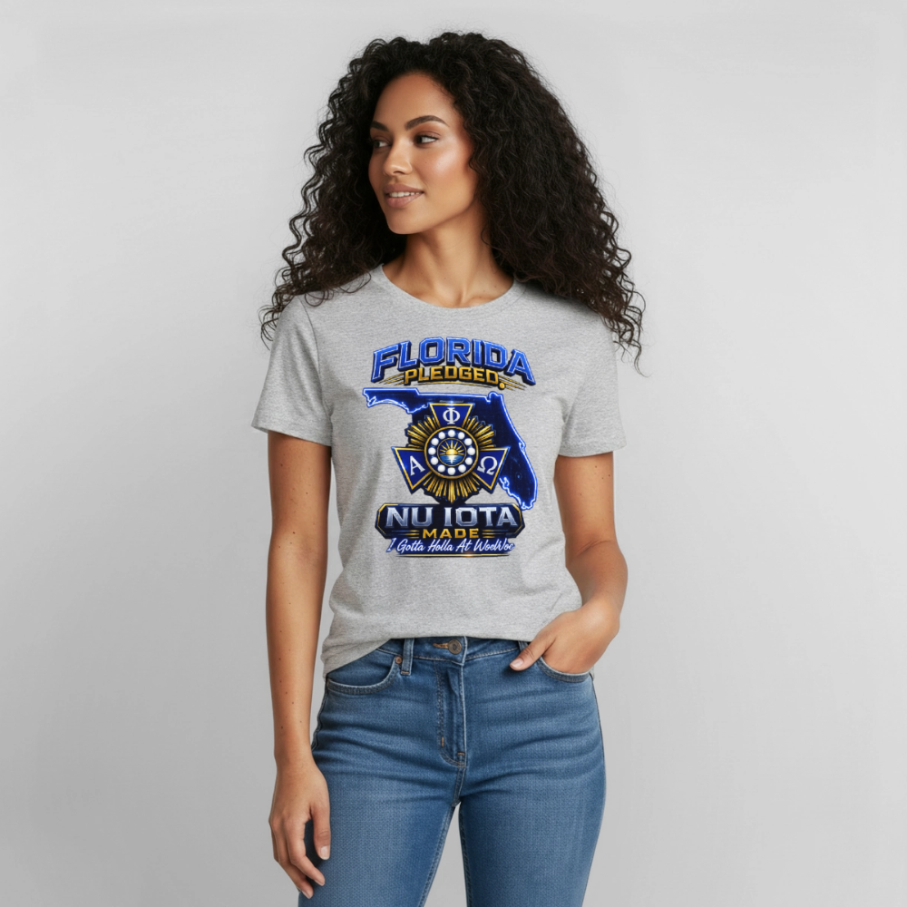 Nu IOta/ Wou Wou Gildan Ultra Cotton Adult T-Shirt - heather gray