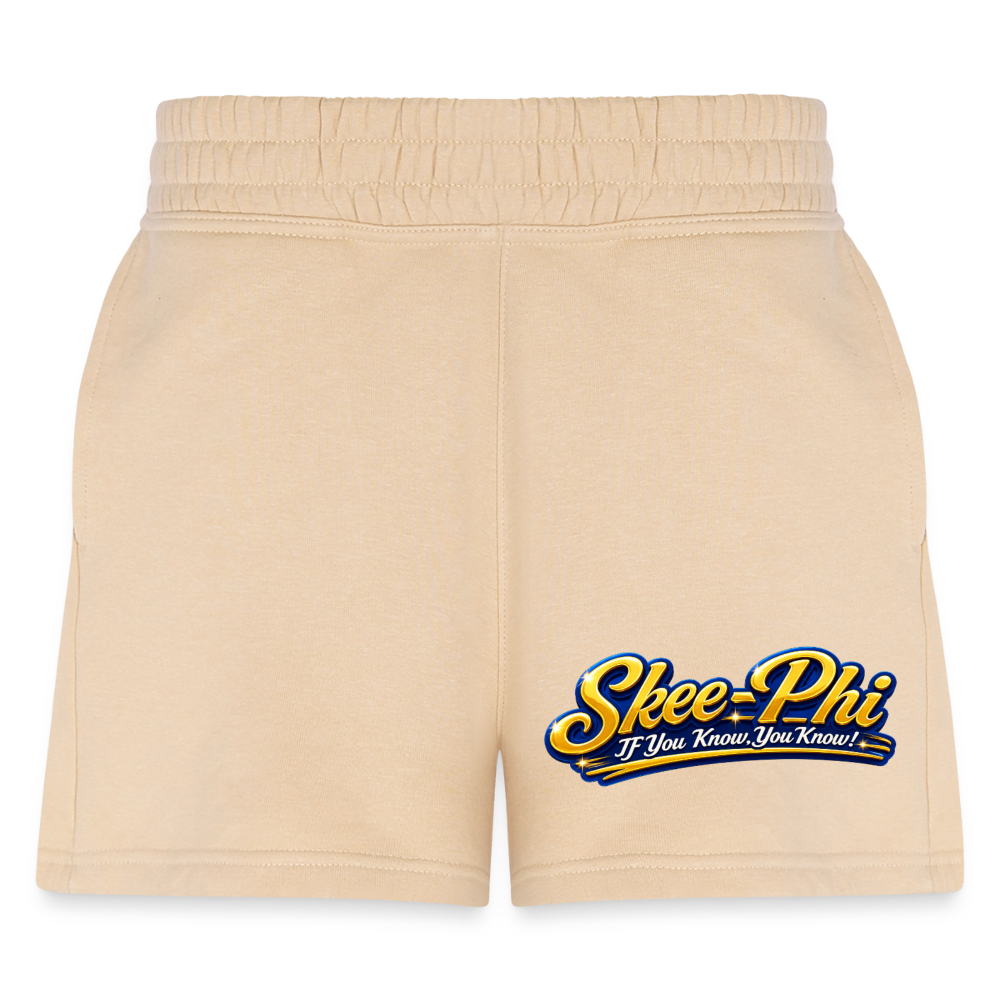 Skee Phi Women's Jogger Short - nude
