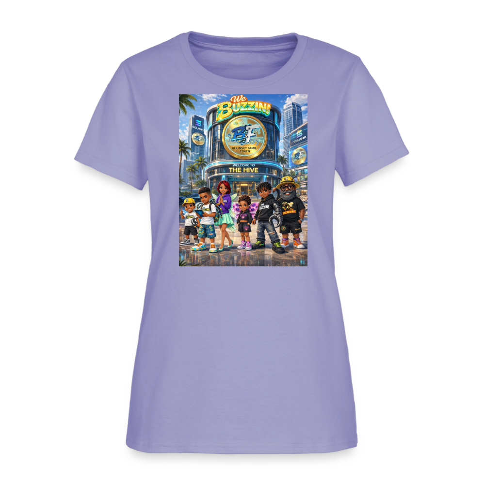 We Buzzin Women's T-Shirt - lavender