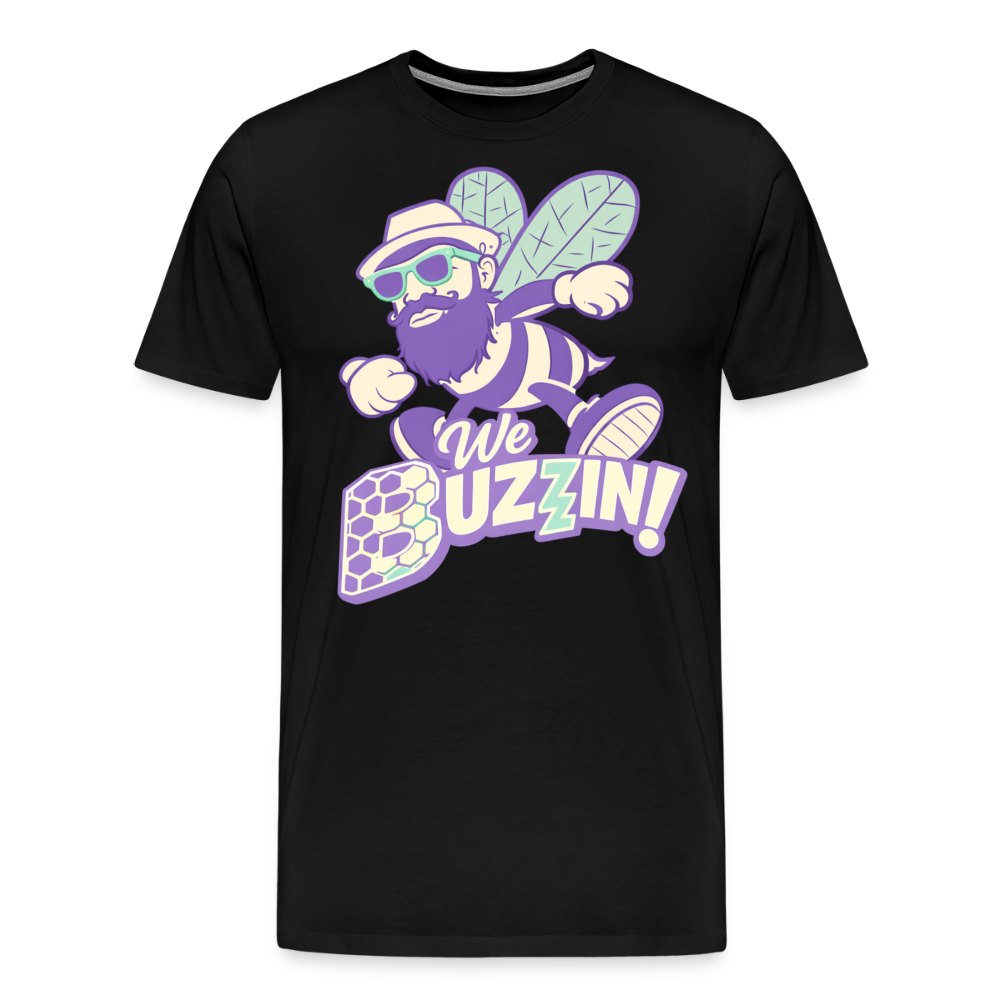 We Buzzin Men's Premium T-Shirt - black