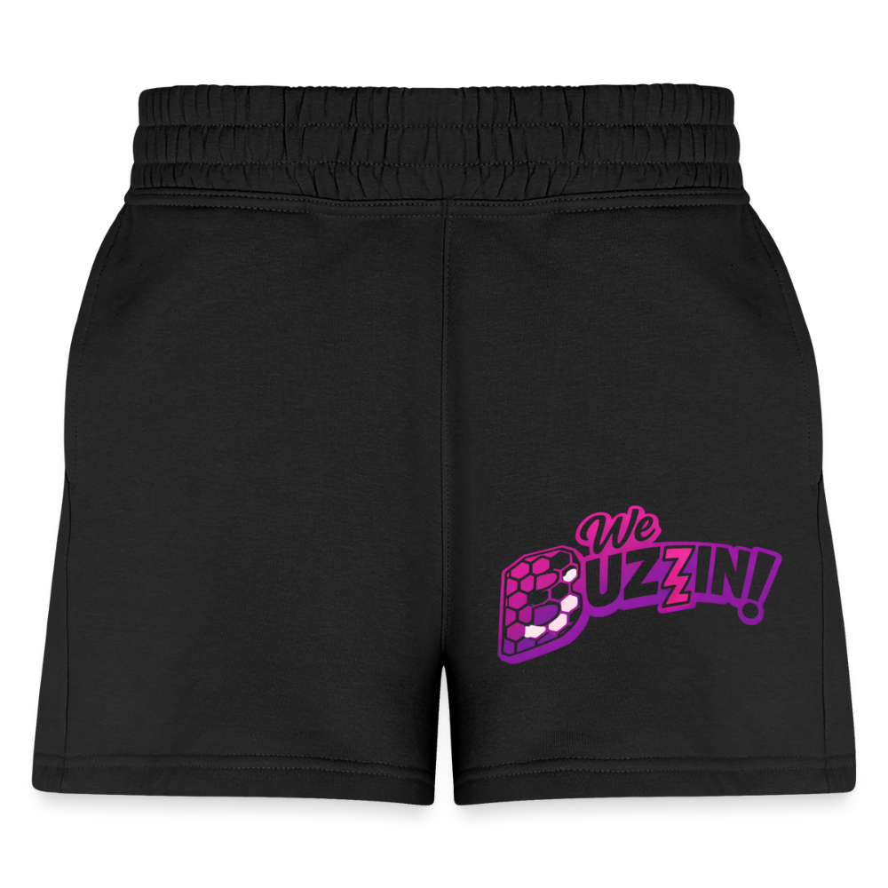 We Buzzin Women's Jogger Short - black