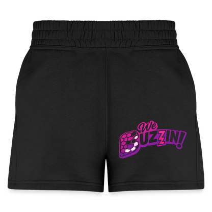 We Buzzin Women's Jogger Short - black