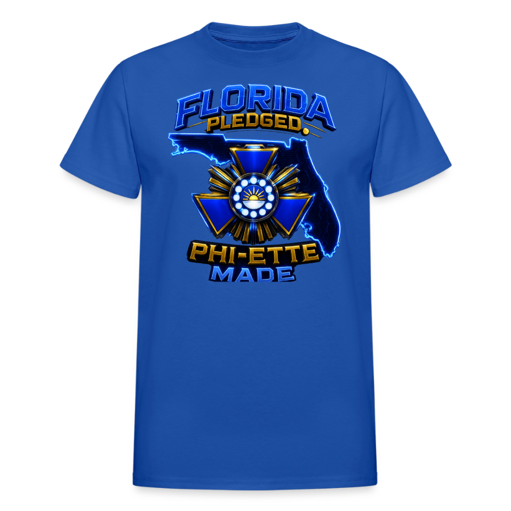 Nu IOTA Phi-ette Gildan Ultra Cotton Adult T-Shirt - royal blue
