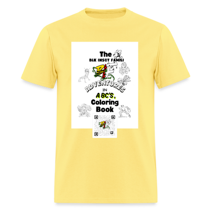 The BLK Insct Famili CB Men's T-Shirt | GILDAN 5000 - cornsilk
