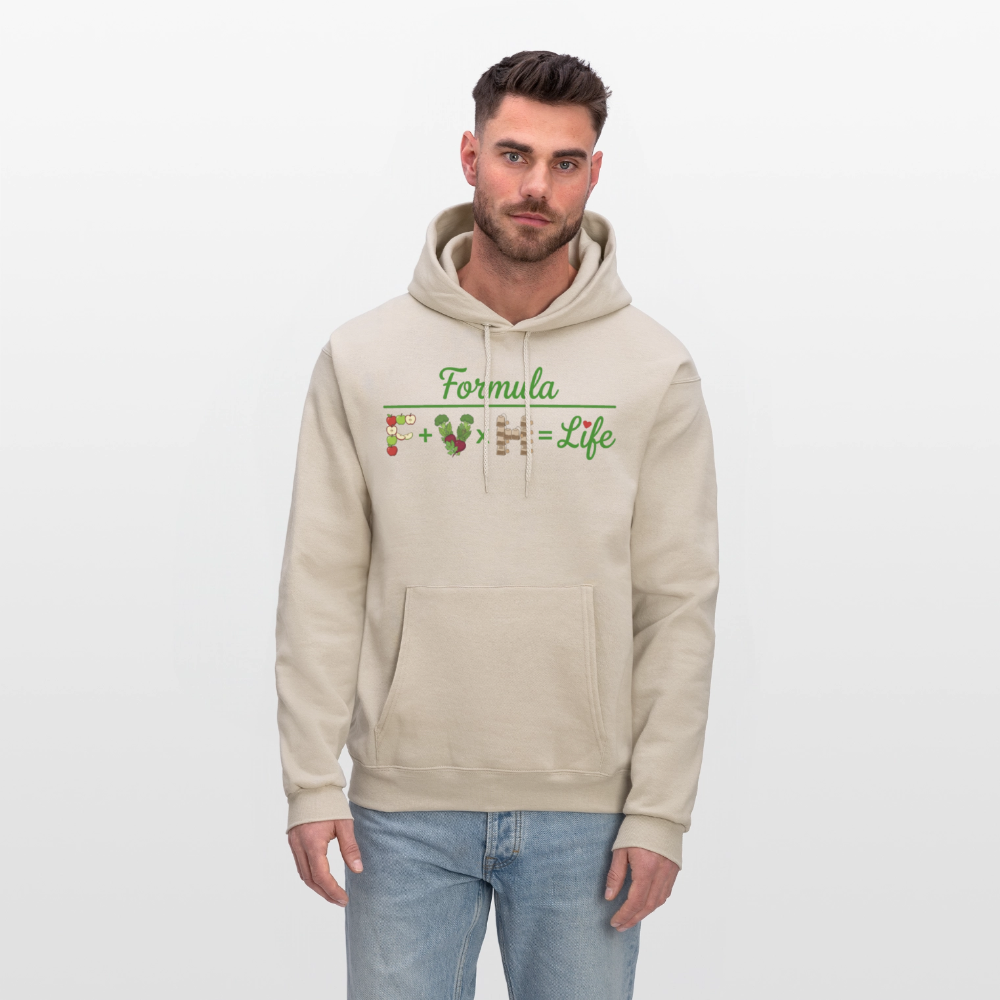 Formula logo 2 Men's Hoodie - Sand
