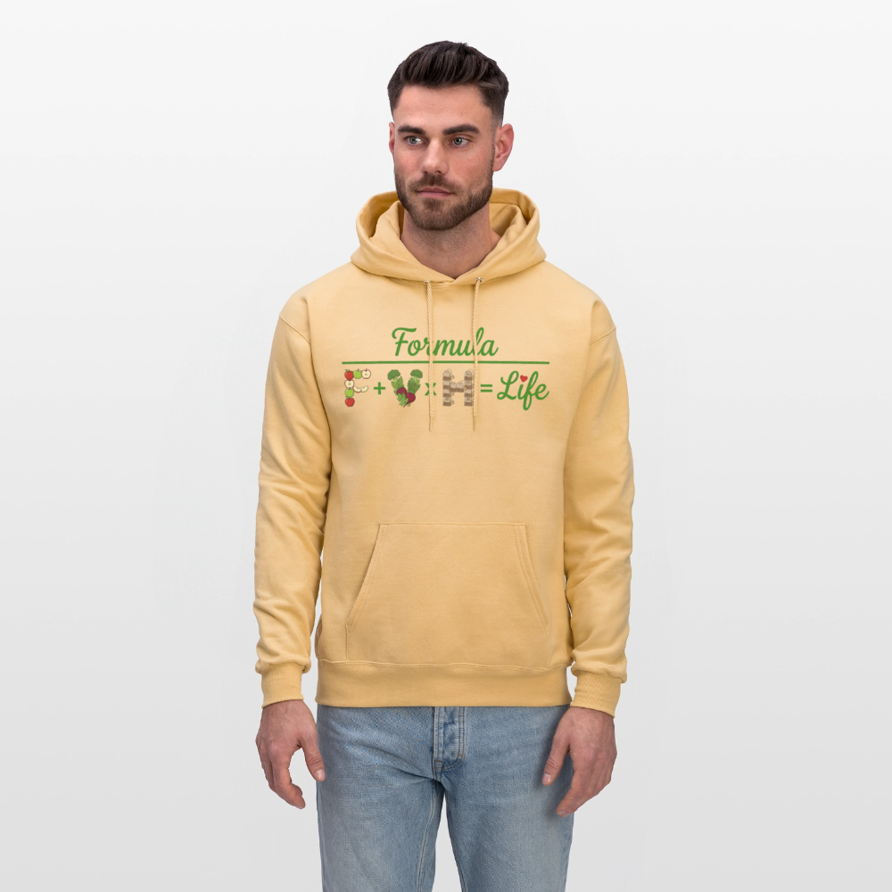 Formula logo 2 Men's Hoodie - light gold 