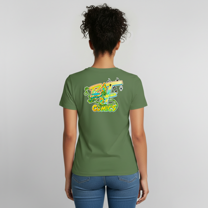 We Buzzin Gildan Ultra Cotton Adult T-Shirt - military green