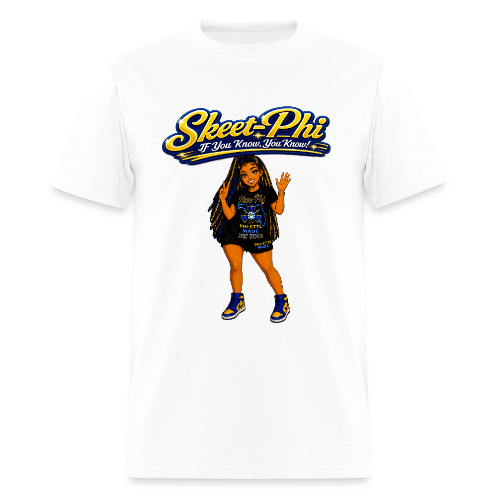 Skee phi 1  Premium T-Shirt - white