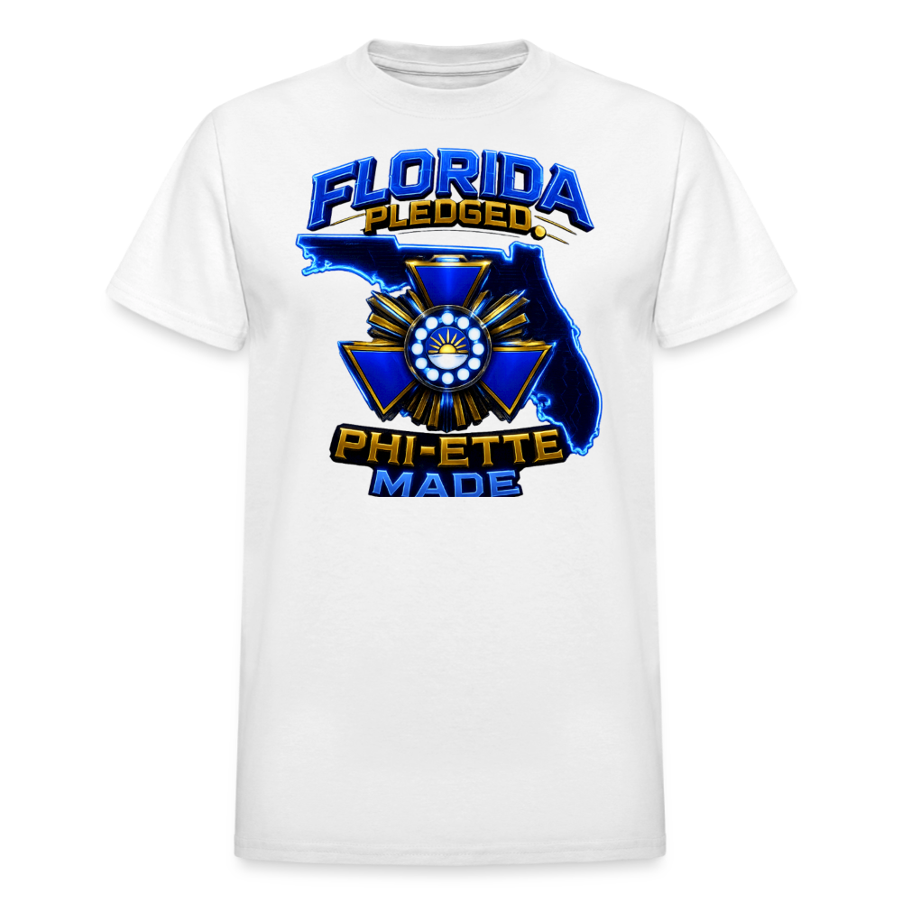Nu IOTA Phi-ette Gildan Ultra Cotton Adult T-Shirt - white