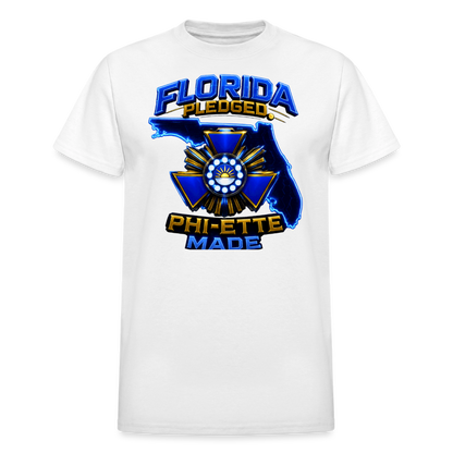 Nu IOTA Phi-ette Gildan Ultra Cotton Adult T-Shirt - white