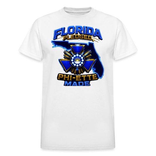 Nu IOTA Phi-ette Gildan Ultra Cotton Adult T-Shirt - white