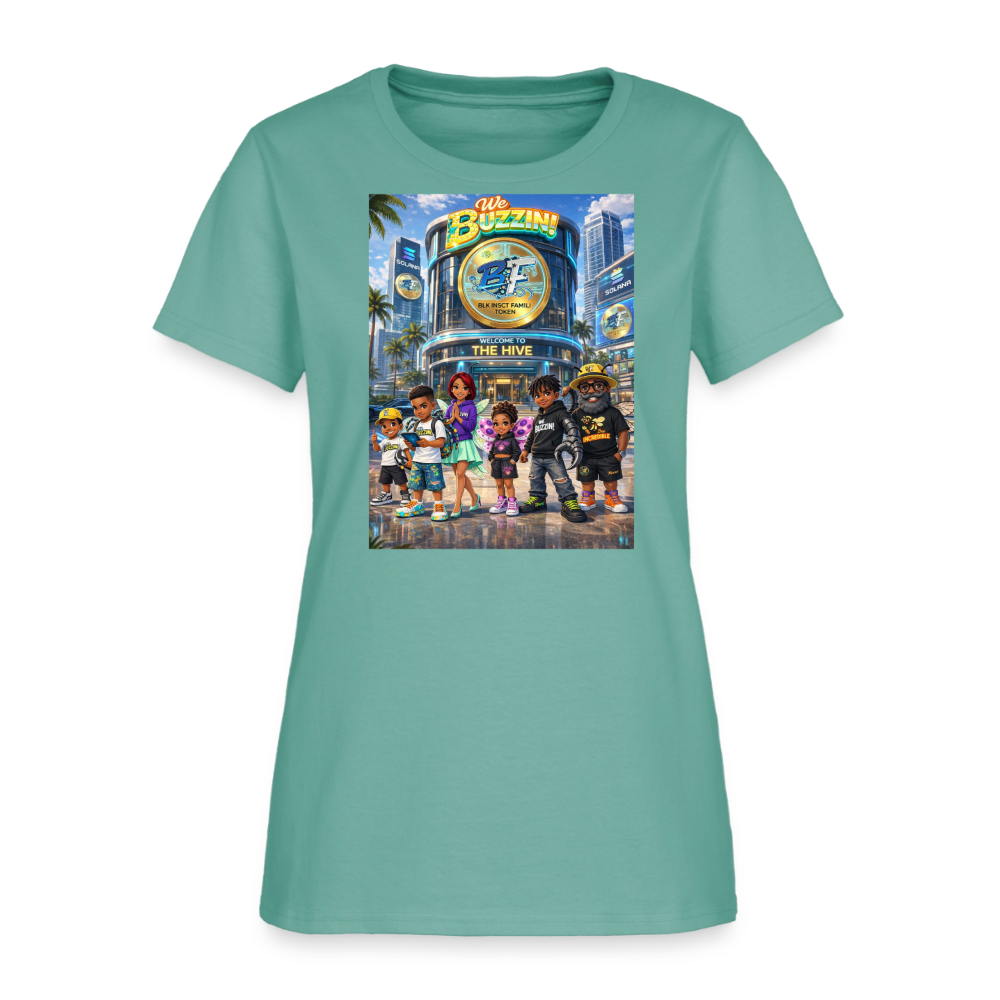 We Buzzin Women's T-Shirt - aquatic