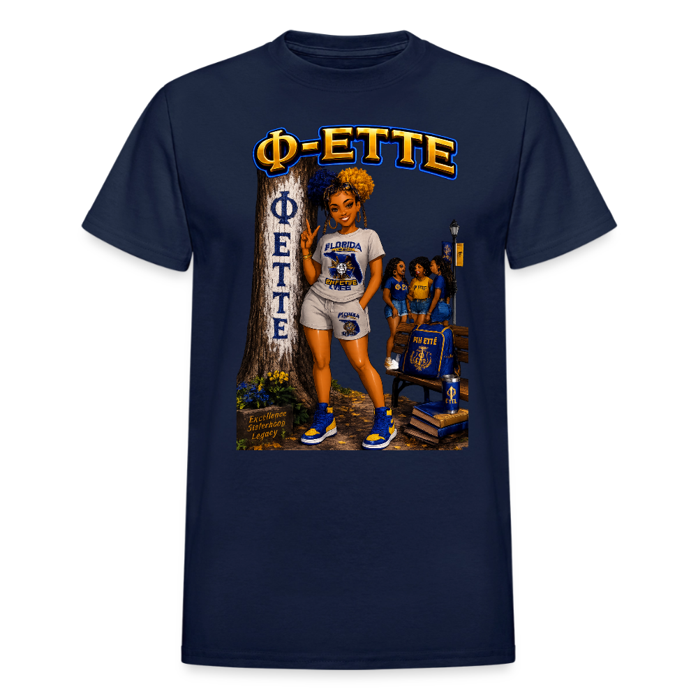 phi ETTE 3 Ultra Cotton Adult T-Shirt - navy