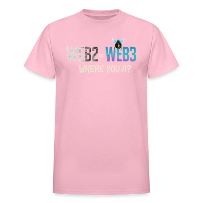 Web 2 Web 3  Ultra Cotton Adult T-Shirt - light pink
