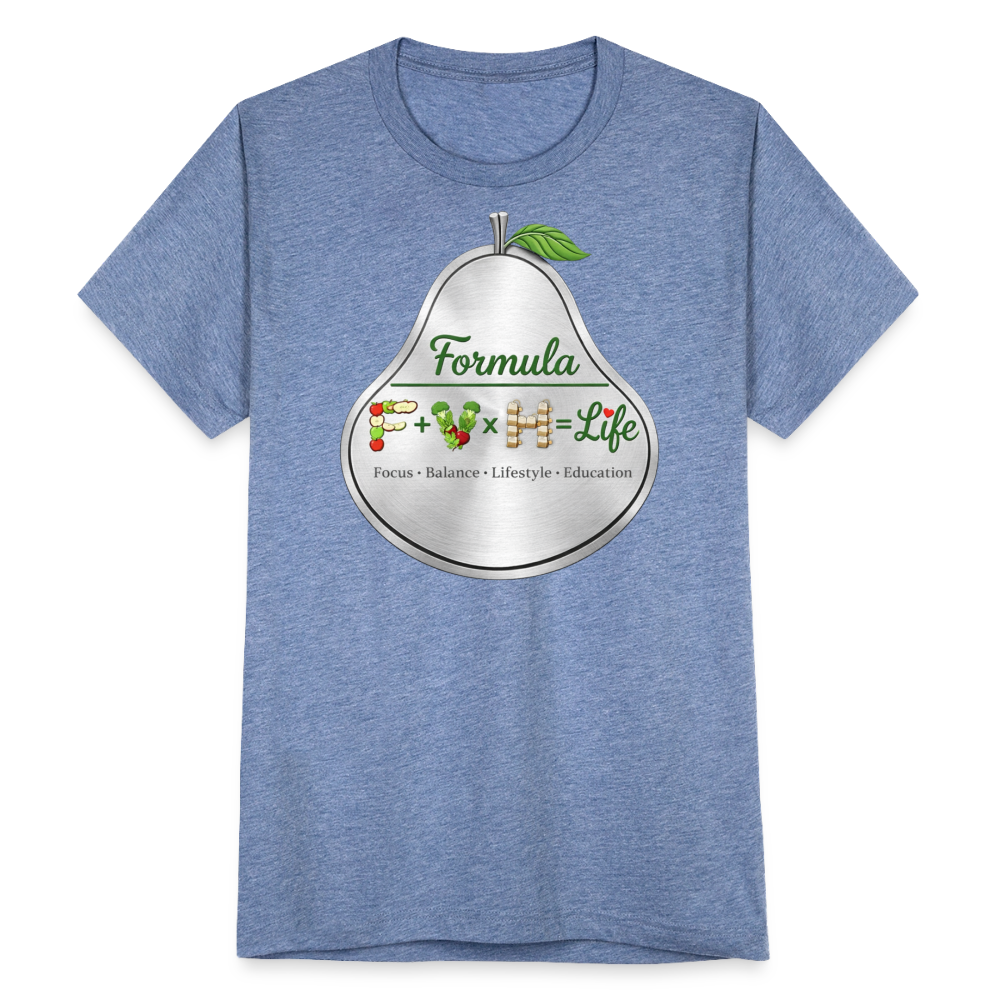 Formula Unisex Tri-Blend T-Shirt - heather blue