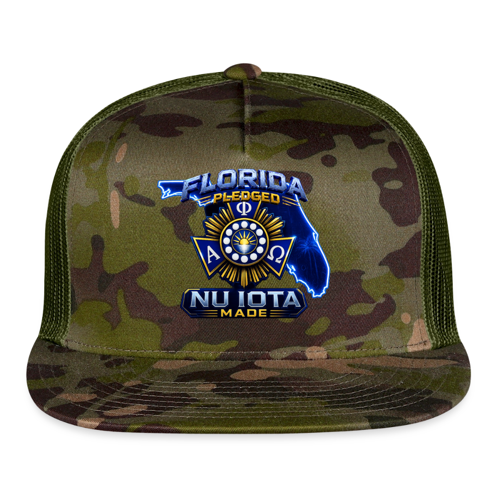 Nu IOta Trucker Hat - MultiCam\green