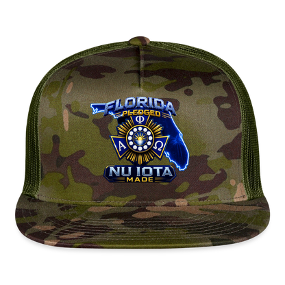 Nu IOta Trucker Hat - MultiCam\green