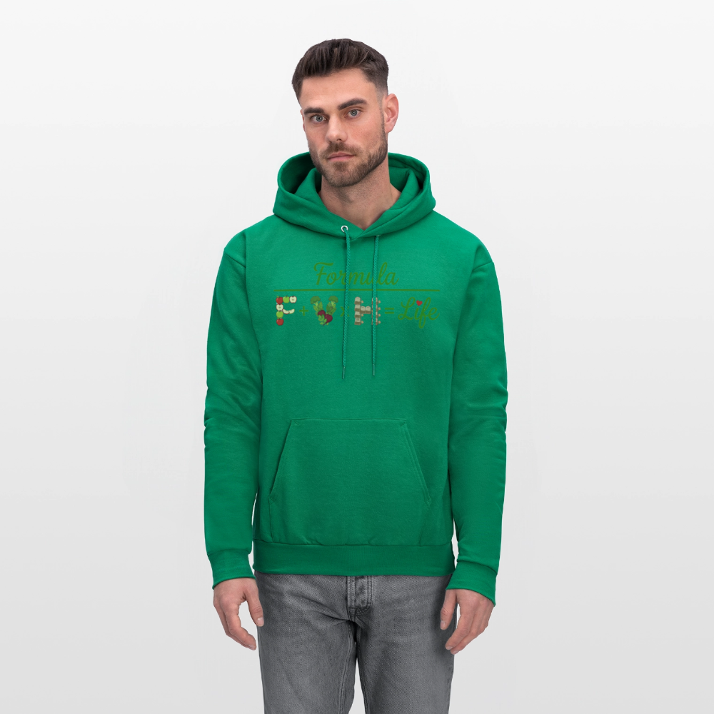 Formula logo 2 Men's Hoodie - kelly green