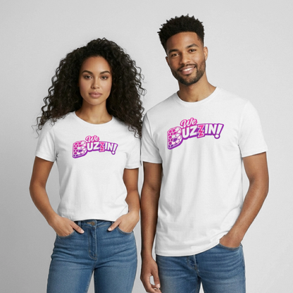 We Buzzin Ultra Cotton Adult T-Shirt - white