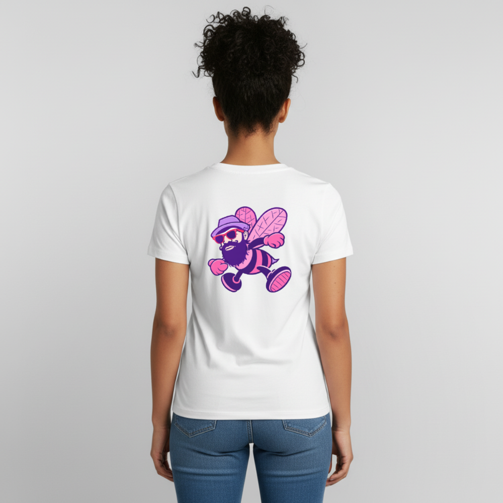 We Buzzin Ultra Cotton Adult T-Shirt - white