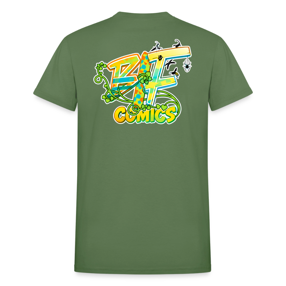 We Buzzin Gildan Ultra Cotton Adult T-Shirt - military green