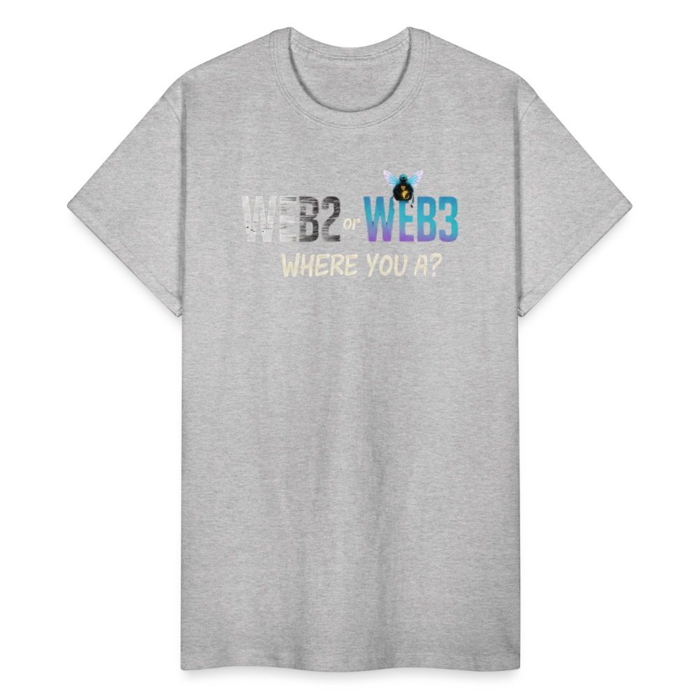 Web 2 Web 3  Ultra Cotton Adult T-Shirt - heather gray